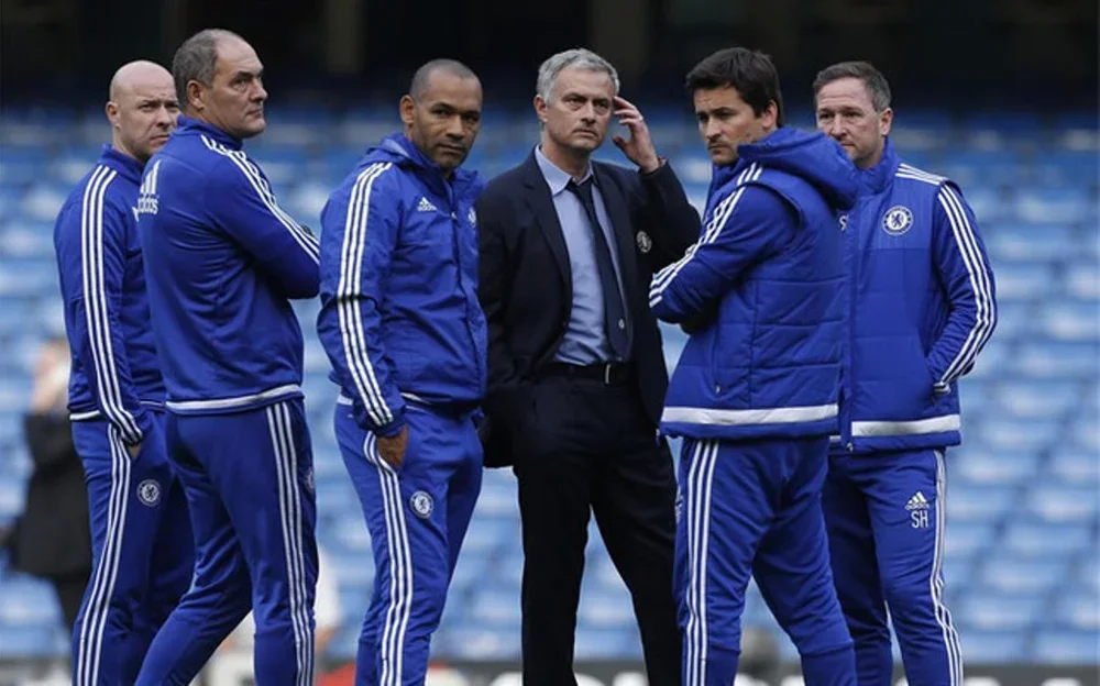 El staff técnico de José Mourinho